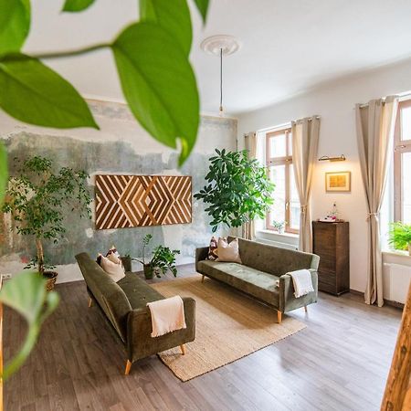 Theleaf - Design Apartment & Cafe Leipzig Exteriör bild